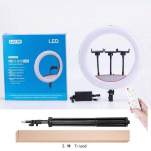 Aro Luz Led 45cm + Tripode